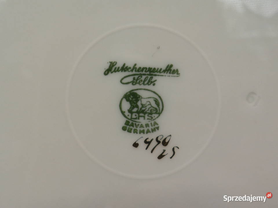 Elegancka Patera Porcelanowa Motyw Jesienny Raszków