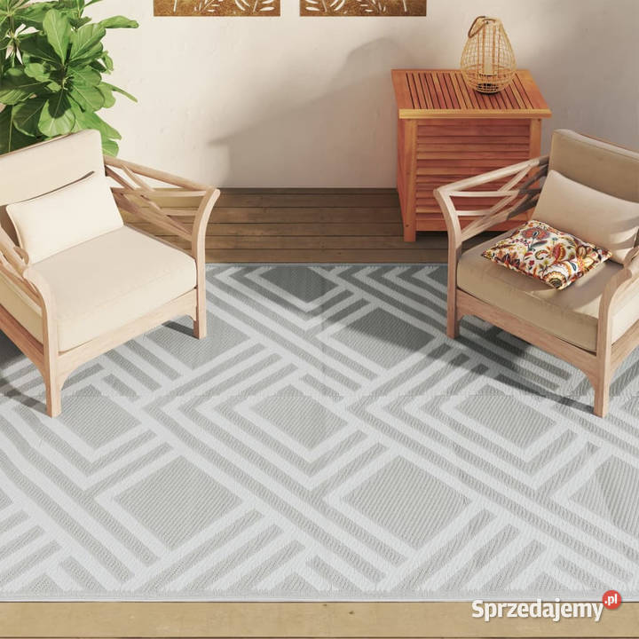 Dywan na zewnątrz szary 160x230 PP WM368563 Warszawa