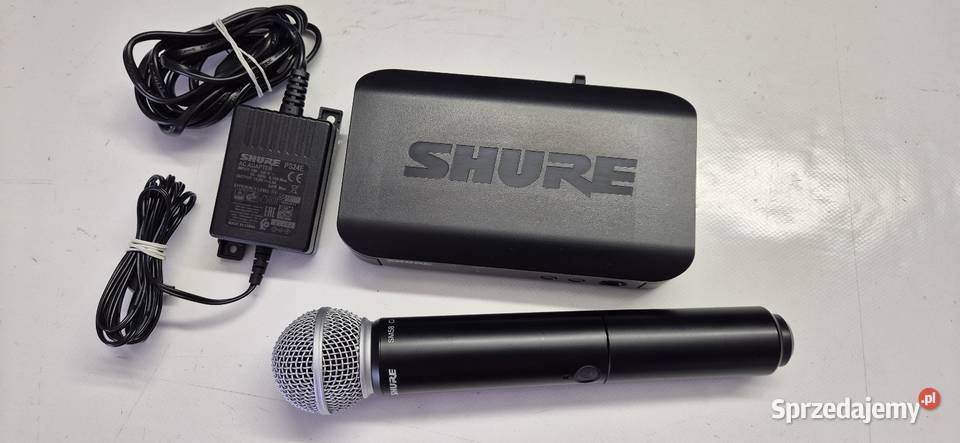 Shure BLX24SM58 mikrofon bezprzewodowy mikrofony Konin