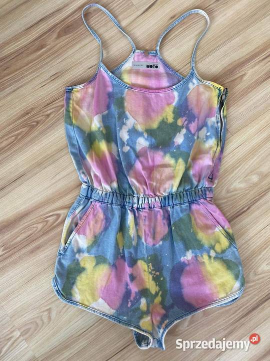 Spodnium kombinezon jeansowy krótki Topshop S 36 Lubartów