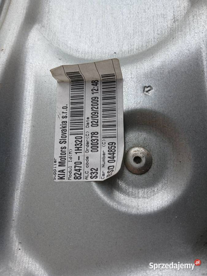 Mechanizm elektryczny lewy przedni Kia Pro Ceed Radłów sprzedam