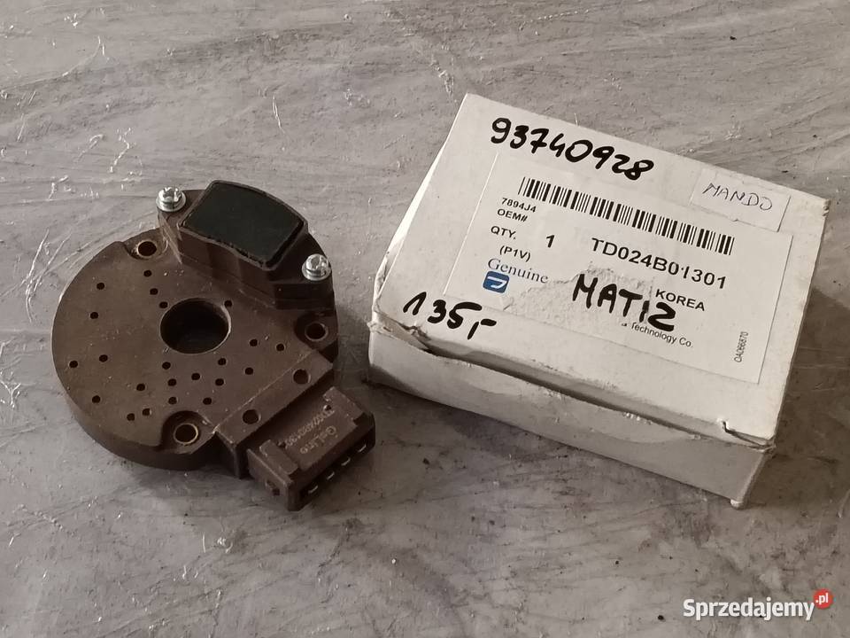 Moduł zapłonowy 93740928 Daewoo Matiz Moduły zapłonowe Chorzów