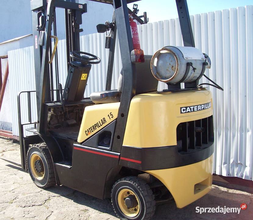 Wózek widłowy widlak Caterpillar 15T BenzGaz LPG Lublin sprzedam