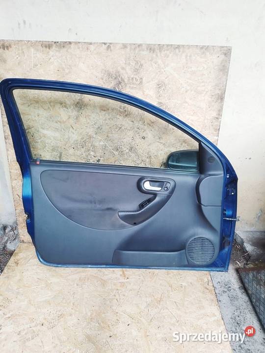 DRZWI KOMPLETNE LEWY PRZÓD OPEL CORSA C 3 osobowe Motoryzacja Sosnowiec