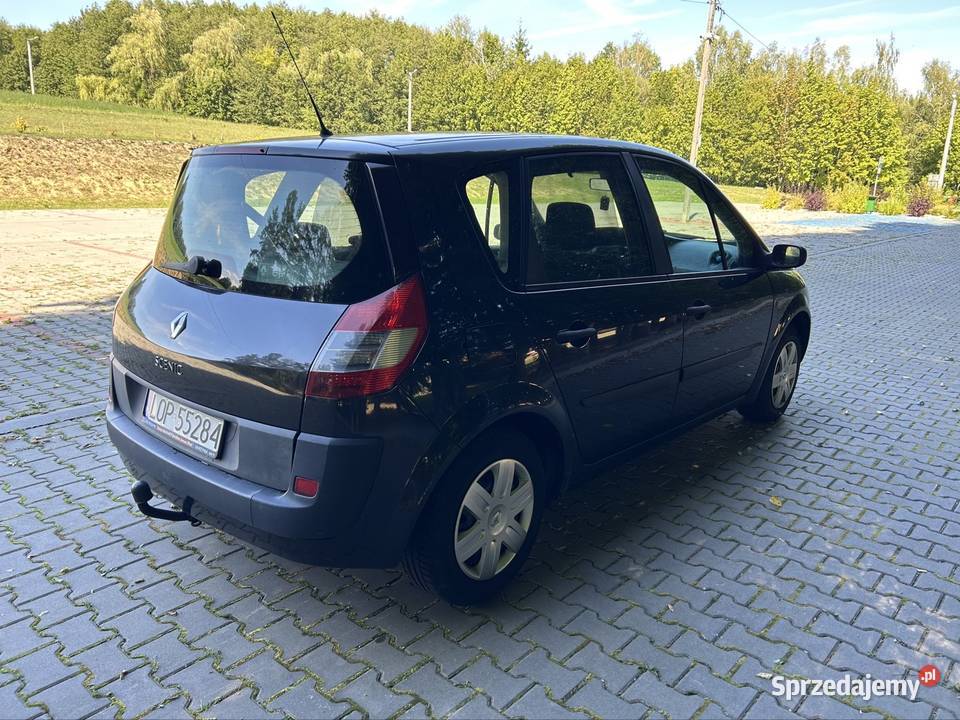 Renault Scenic 2 16 LPG nieuszkodzony Wiśniowa