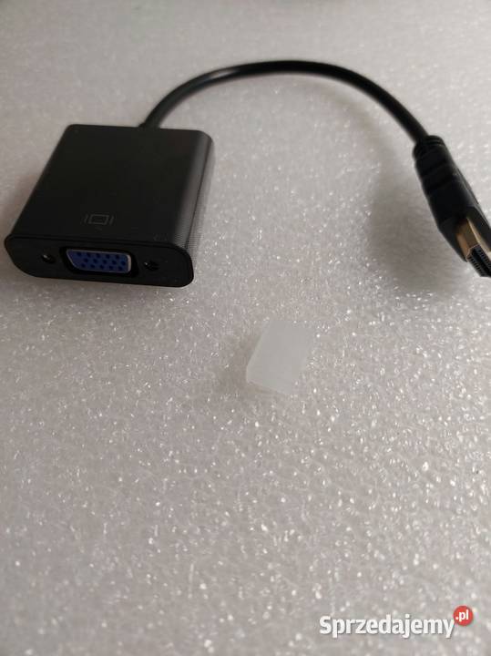 Adapter HDMI VGA DSUB przejściówka Części i akcesoria małopolskie Tarnów sprzedam
