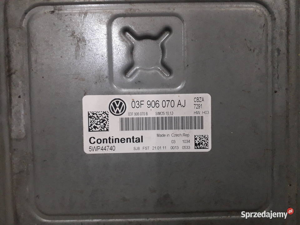Komputer sterownik silnika 03F906070AJ VW Golf Wyszków
