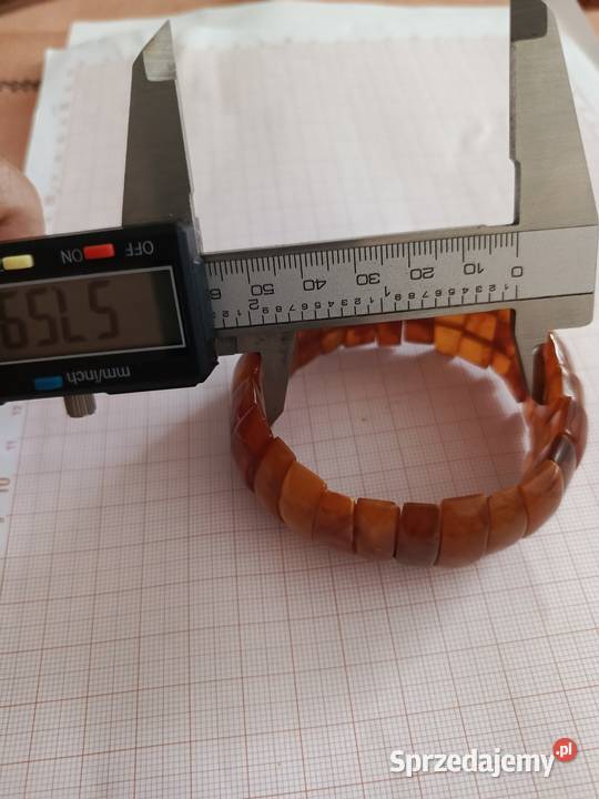 Bransoletka Bursztyn Vintage Białystok