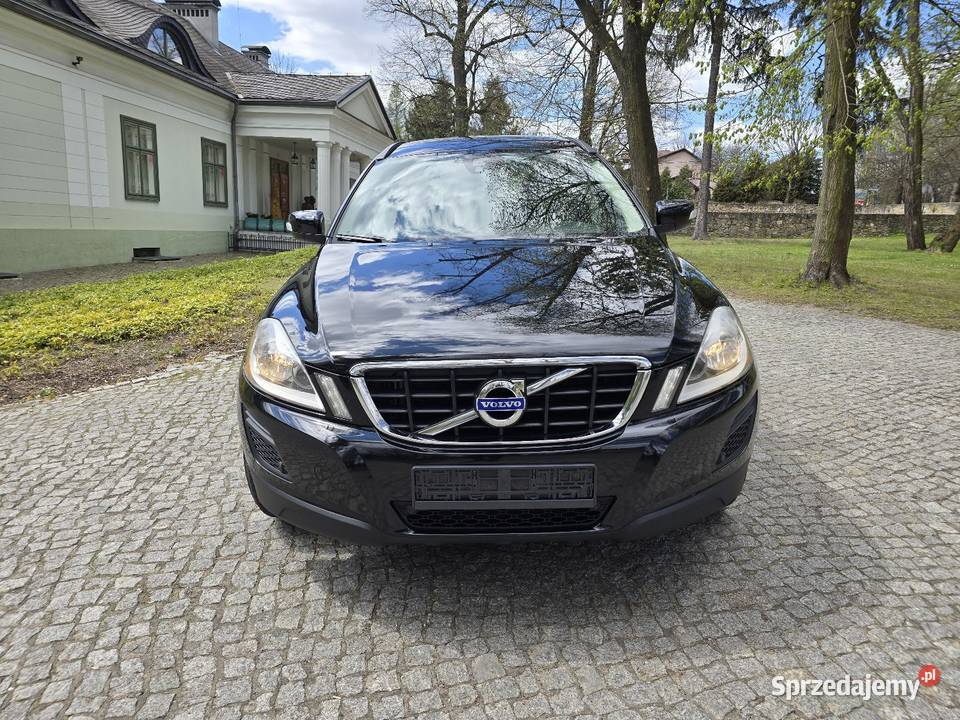 Volvo xc60 20 D4 DRIVe 163 czarny małopolskie Olkusz