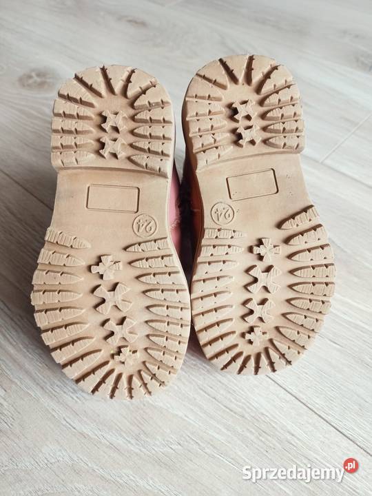 Buty trekkingowe trzewiki dziecięce różowe 24 Rozmiar 24 Trzewiki i półbuty Płock