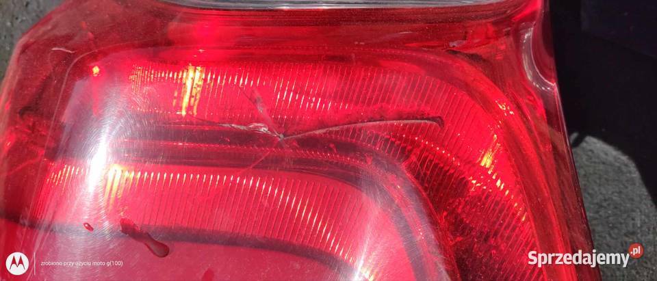 Lampa prawa tył tylna kostka wtyczka Volvo v60 I Książ Wielkopolski