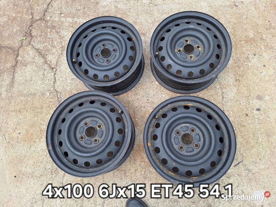 Felgi stalowe 4x100 6Jx15 ET45 Kia Rio IV Toyota kujawsko-pomorskie
