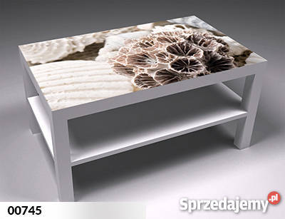 Stolik IKEA LACK SZKLANY BLAT SUPER ŁAWA KAWA Wolsztyn