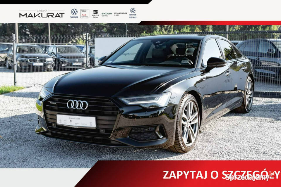 Audi A6 WD4007P40 TDI mHEV Quattro Sport S czujnik parkowania Gdańsk