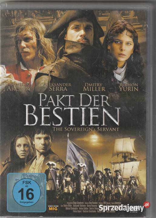 Pakt der bestien Aleksander Serra DVD DVD Pruszków