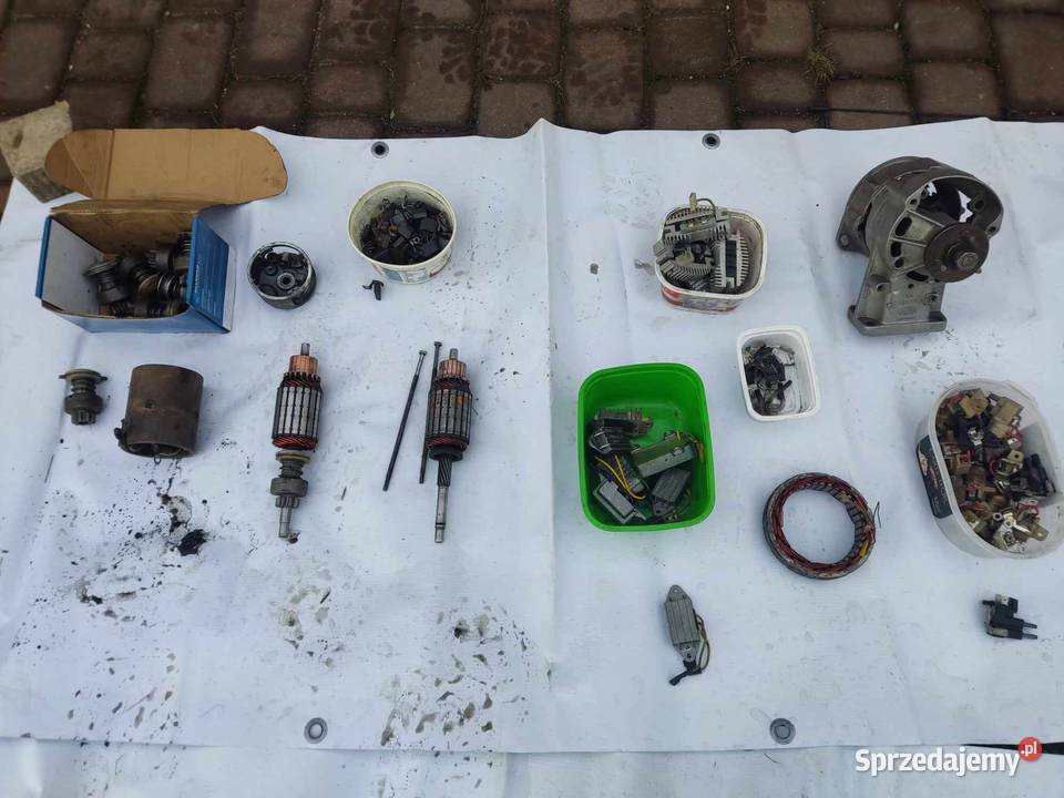 fiat 126 rozrusznik plus częsci do naprawy Górka Pabianicka sprzedam
