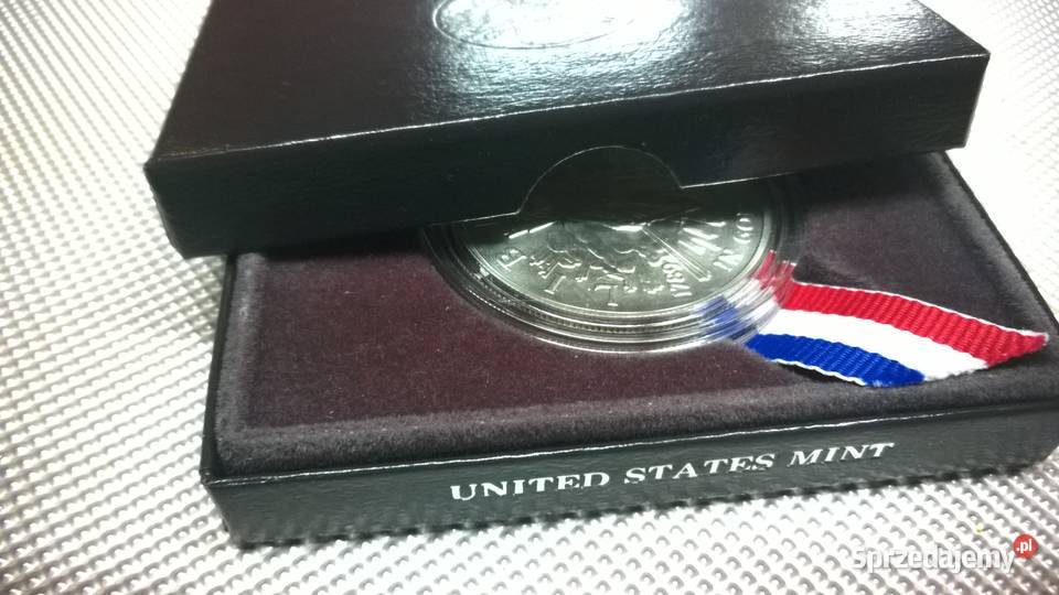 moneta 1 dolar 1989rD 200 lecie Kongresu