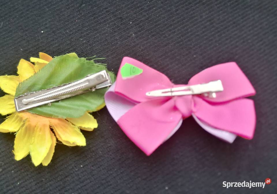 Zapinka do włosów różowa kokardaSpinka Łódź sprzedam