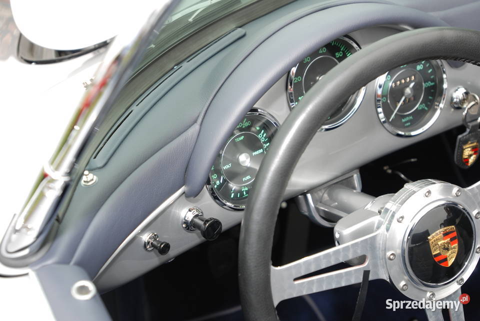 Wykończenie deski Porsche 356 Speedster