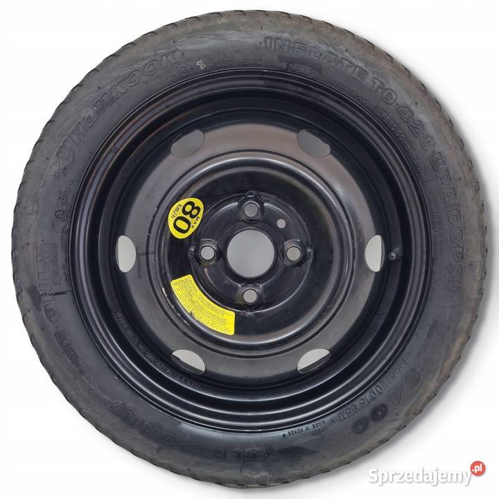 KOŁO DOJAZDOWE Kia Rio II Hyundai i20 12580 D15 Chełm