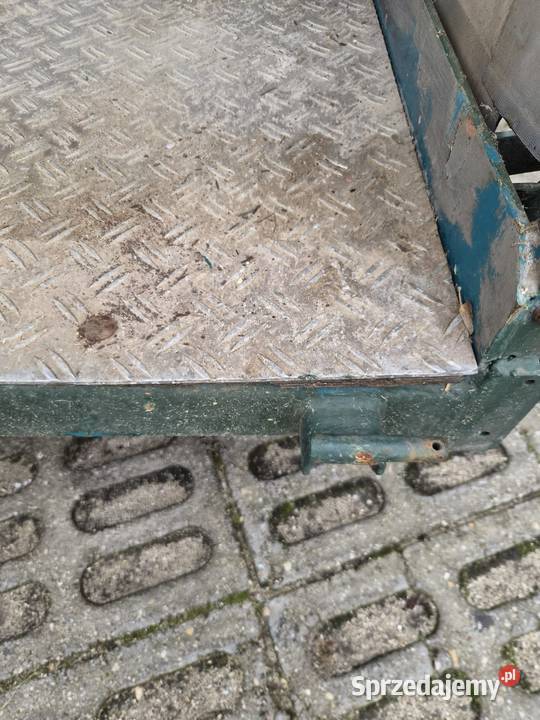 Przyczepa przyczepka maxi laweta plandeka 1oś Burtowe i plandeki