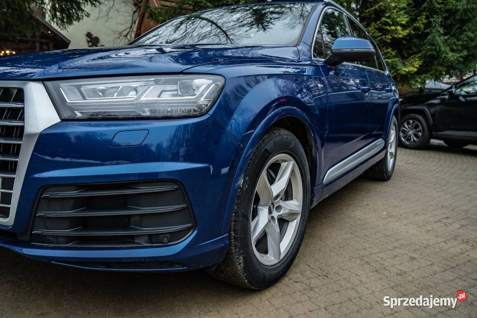 Audi Q7 II 30 TDI 218 2017R Salon 1 Właściciel 2 serwisowany w ASO