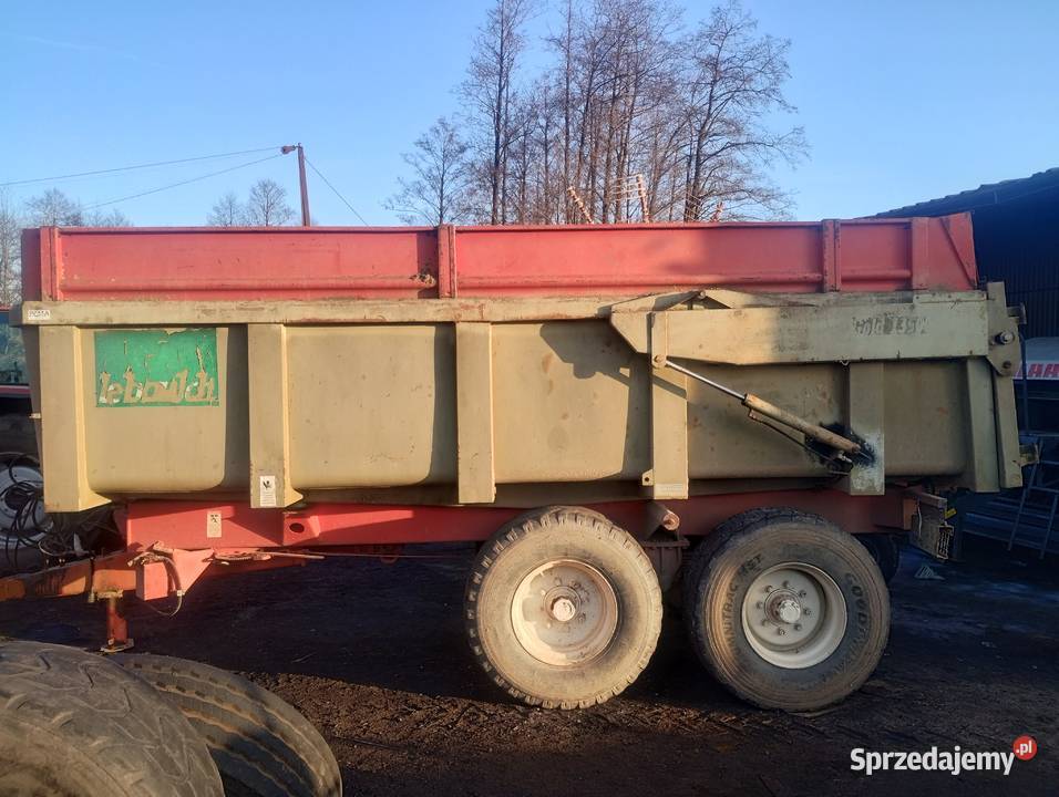 Przyczepa skorupowa Lebouch Lambert 13 15 18 ton Jedwabne