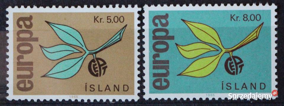 Islandia Europa CEPT wielkopolskie Oborniki