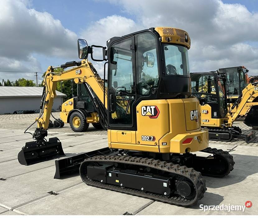 FABRYCZNIE NOWA MINIKOPARKA CATERPILLAR 3027 CR nie