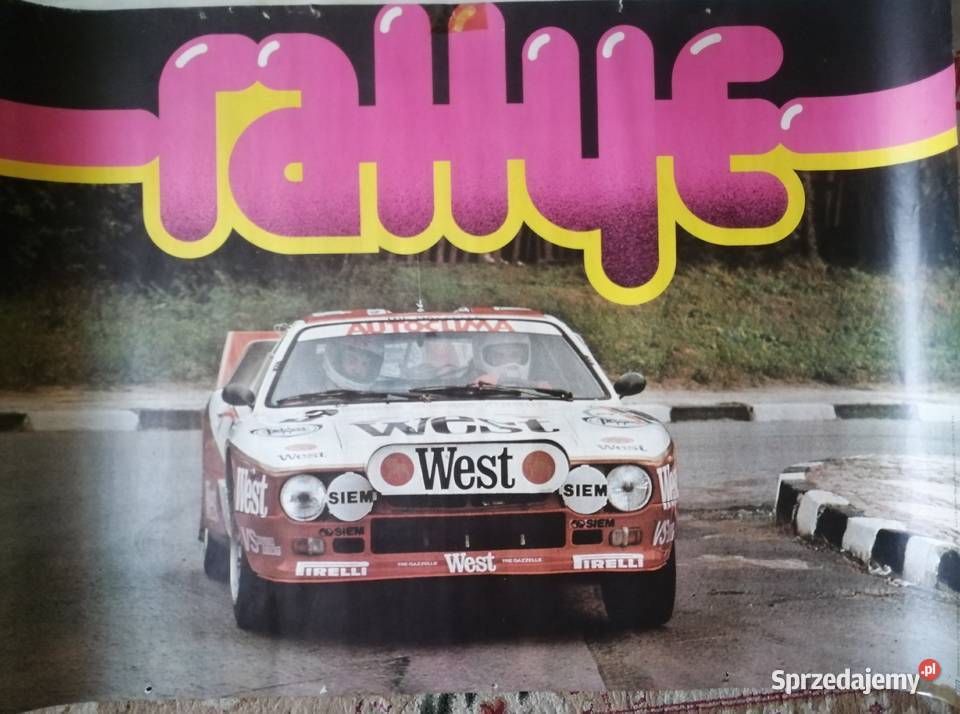 Plakaty Rajd Barum Lancia 037 UR Quattro Renault