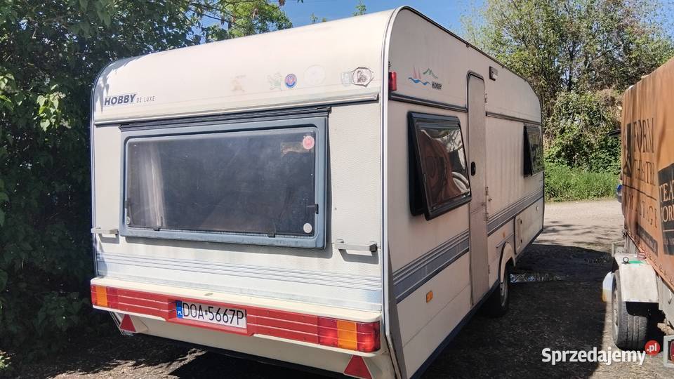 Przyczepa campingowa Hobby 545 de lux dolnośląskie Oława