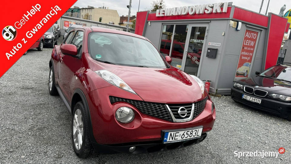 Nissan Juke Zarejestrowany Ubezpieczony I klimatyzacja Elbląg sprzedam