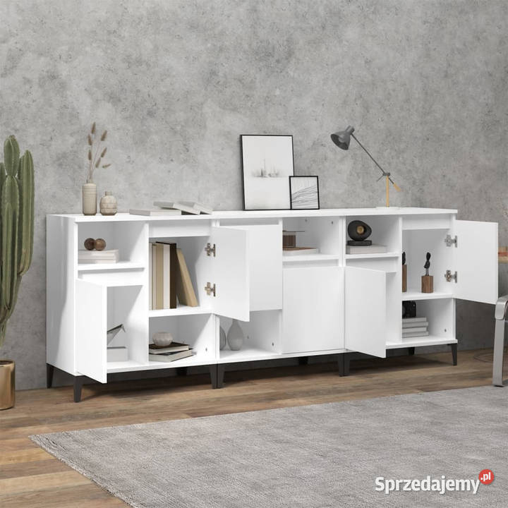 Komody 3 białe 60x35x70 materiał drewnopochodny mazowieckie