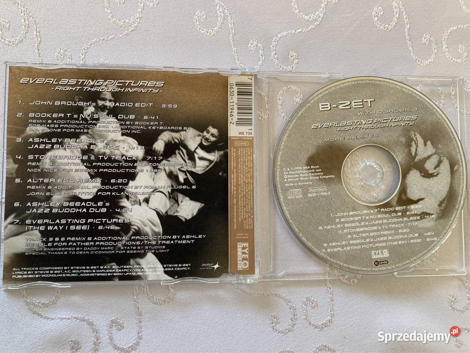 Płyta CD Remix BZet With Darlesia Right Through Czerwionka-Leszczyny