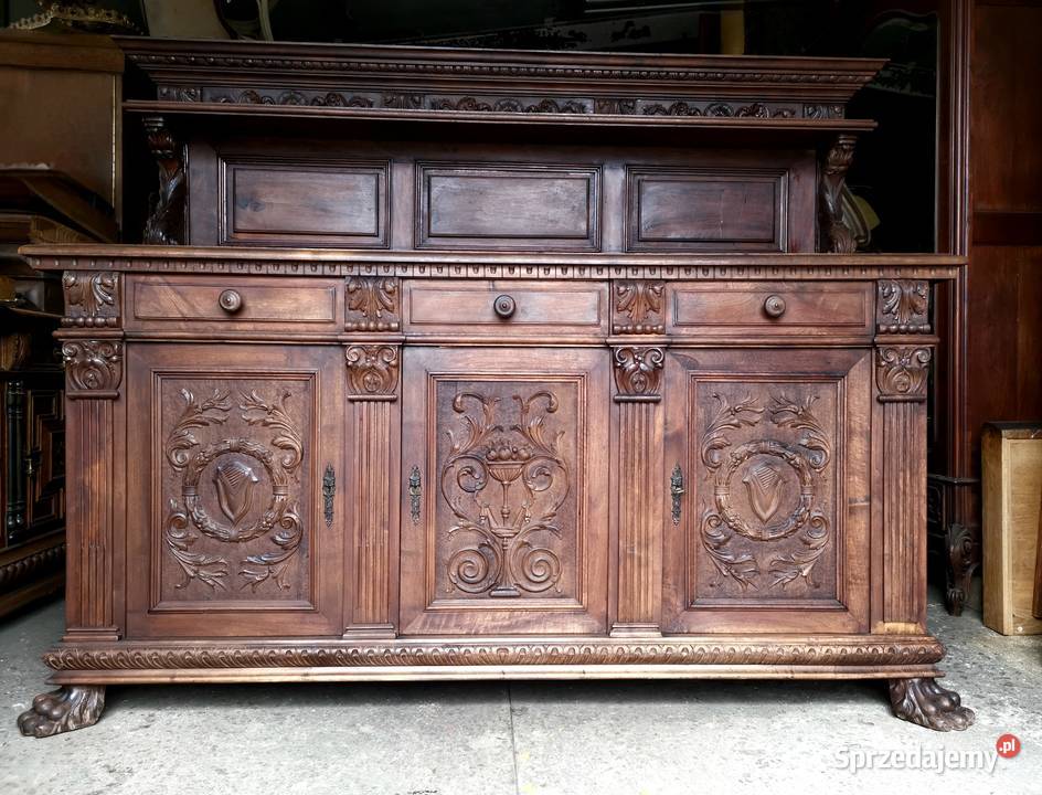 Komodapomocnik i kredens neroenesans Wałbrzych