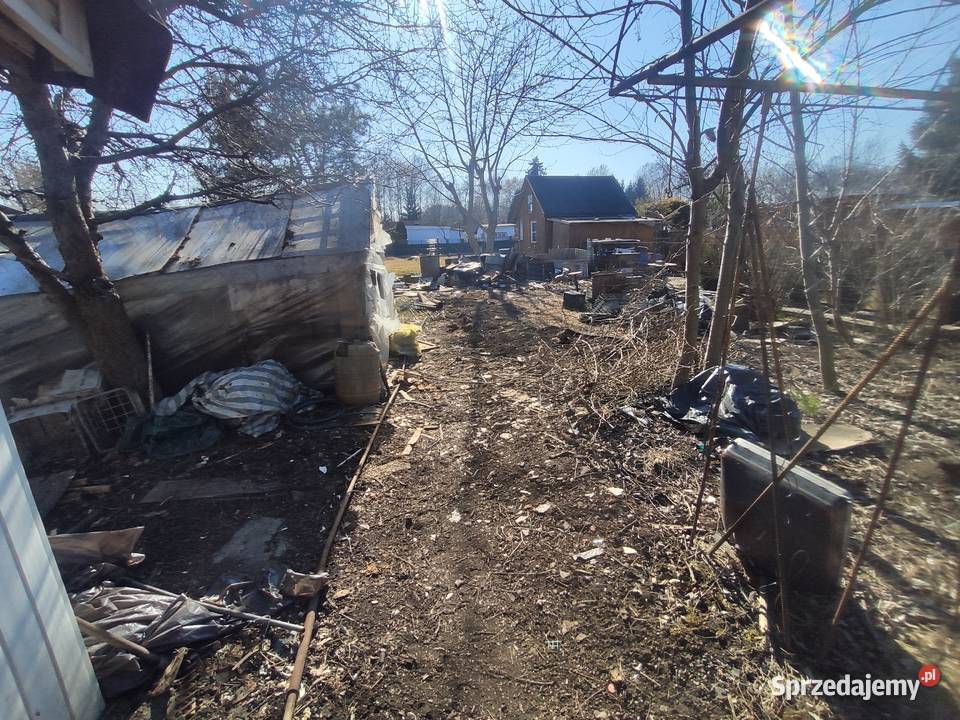 Działka rekreacyjna ogródek działkowy Stare