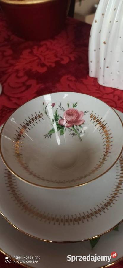 Filiżanka z talerzykiem deserowym Syg Winterling Gdańsk