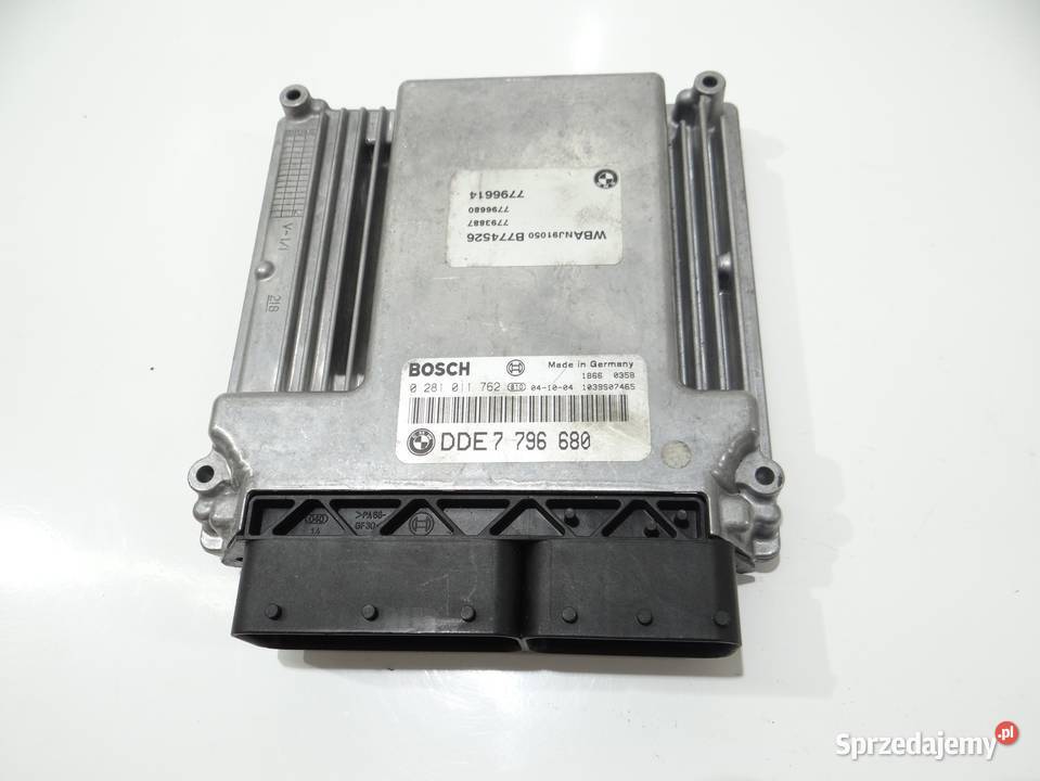 KOMPUTER STEROWNIK SILNIKA BMW E60 E61 306D4 osobowe Strzyżewice