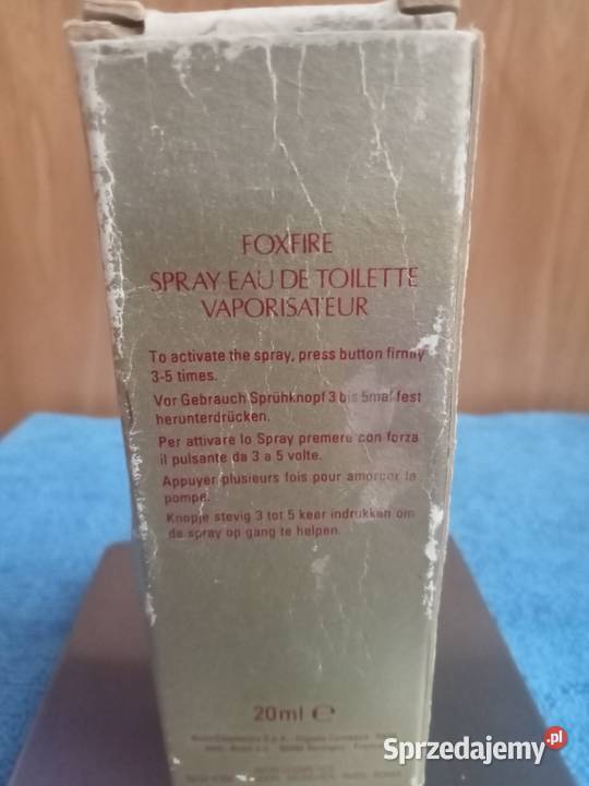 perfum foxfire marki avon vintage Nowy Tomyśl sprzedam