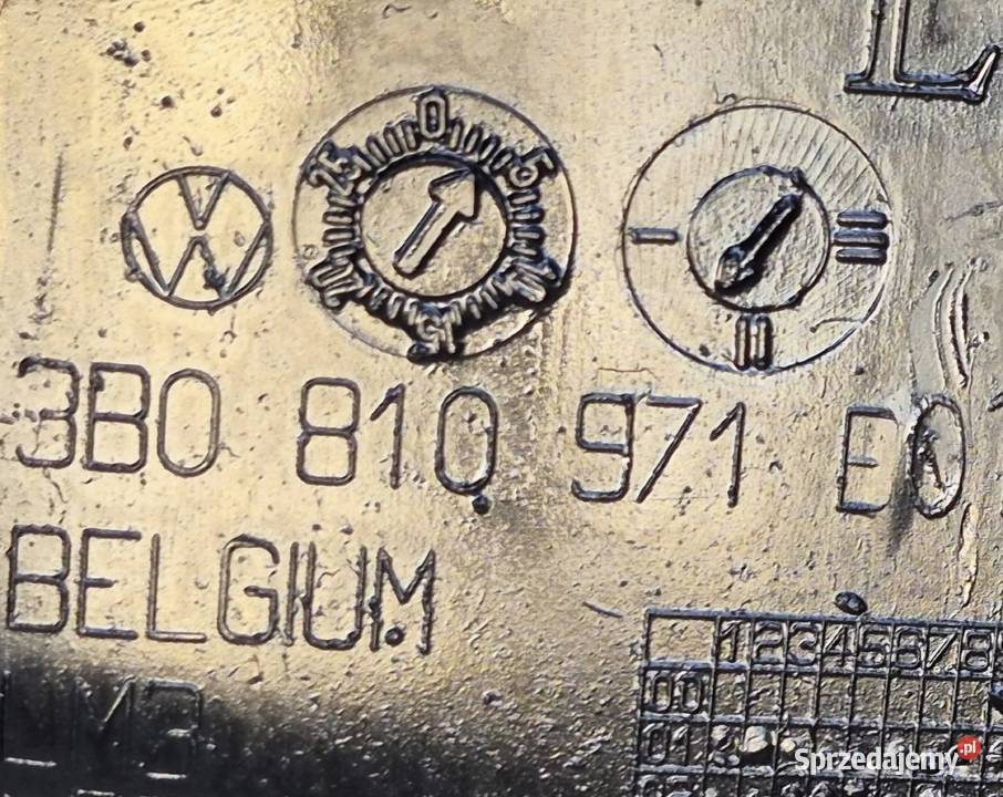 NADKOLE TYŁ LEWY PRAWY VW PASSAT B5 FL SEDAN Działoszyce sprzedam