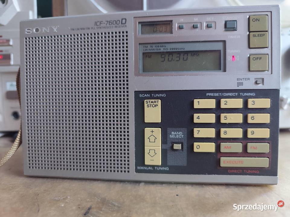 radio globalne Sony ICF7600D Stargard
