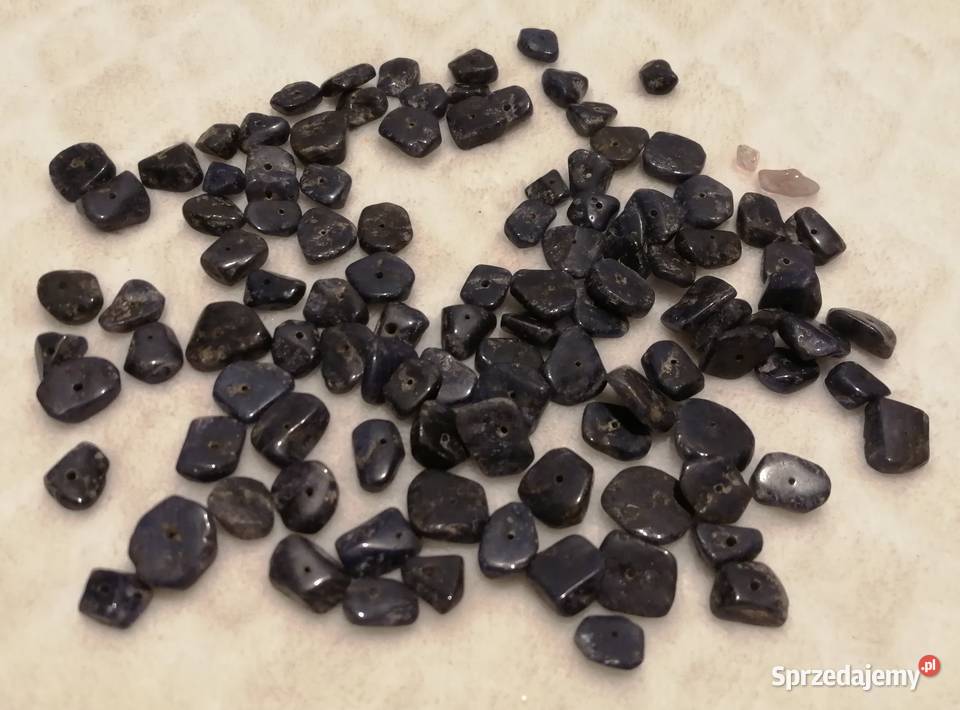Koraliki kamyki sieczka nieregularne bryłki Czeladź