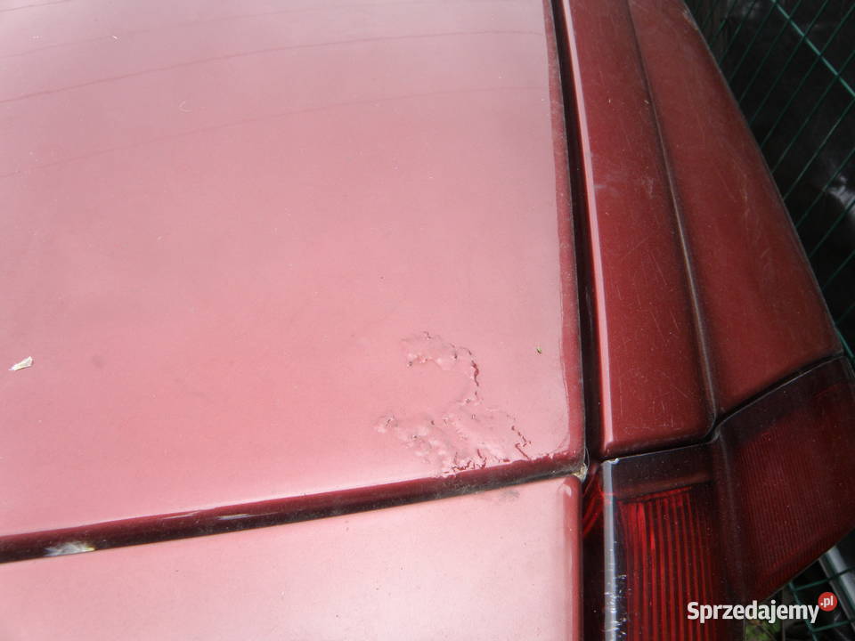 Klapa tylna tył bordowa Volvo s80 I 9806 bordowa osobowe małopolskie Kraków