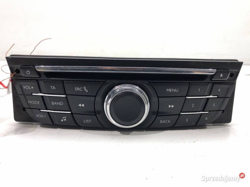 RADIO PEUGEOT 301 98041965ZD ODTWARZACZ