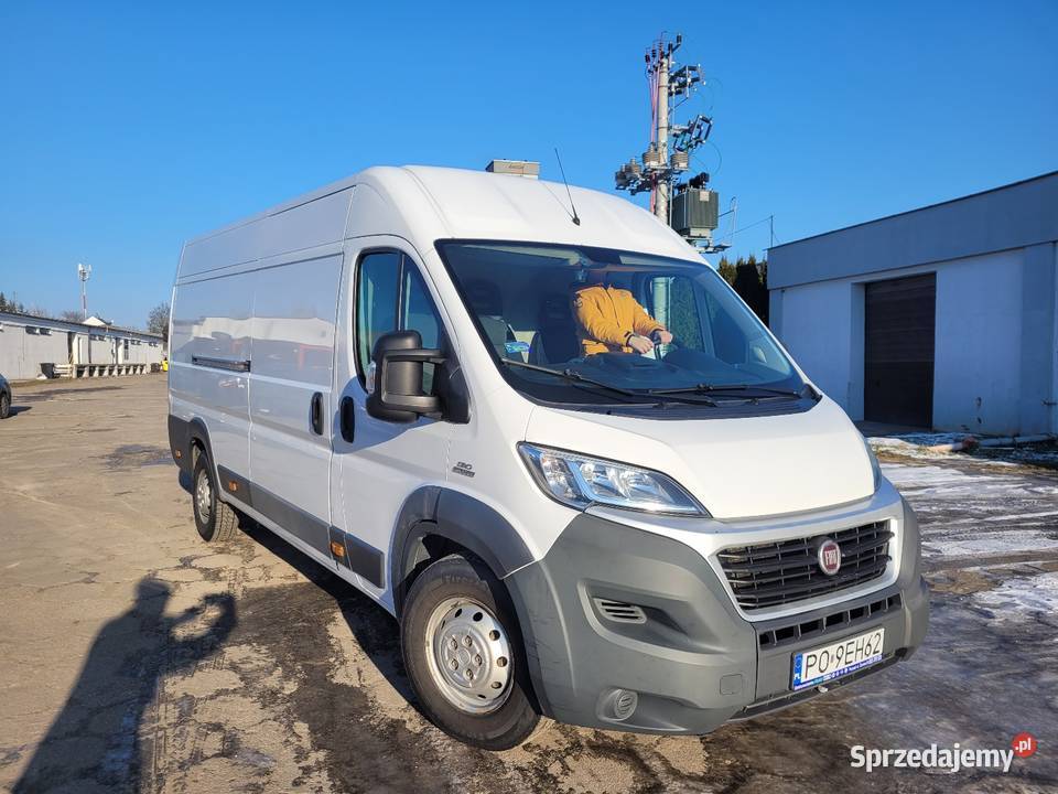 Fiat Ducato L4H2 długi long F VAT 23 Poznań 214000km