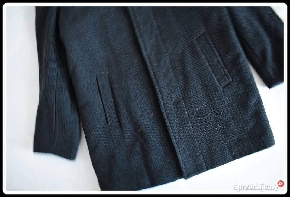 Męski płaszcz WEŁNA70 i kaszmir 46 182 elegancki