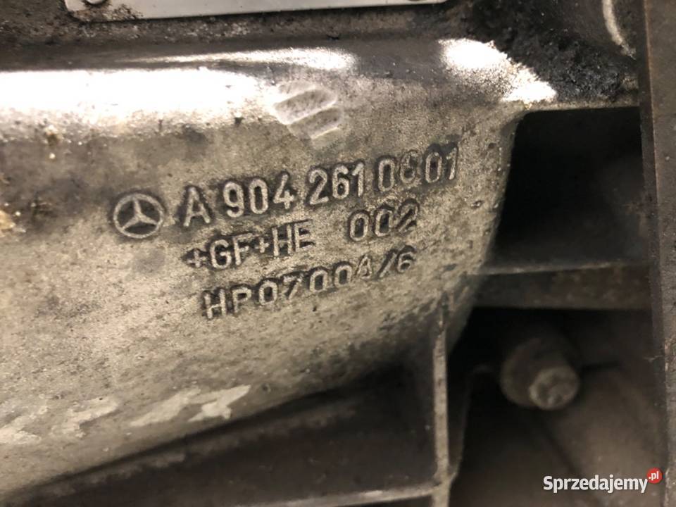 SKRZYNIA BIEGÓW MERCEDES W903 A9022600500 22 109