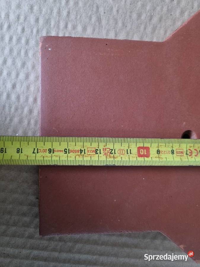 Zaślepka gąsiora ceramiczna miedziana Elbląg