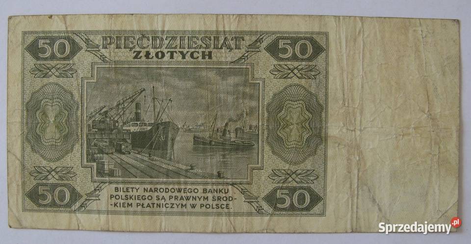 20 20 50 złotych 1948 zestaw 3 śląskie Dąbrowa Górnicza