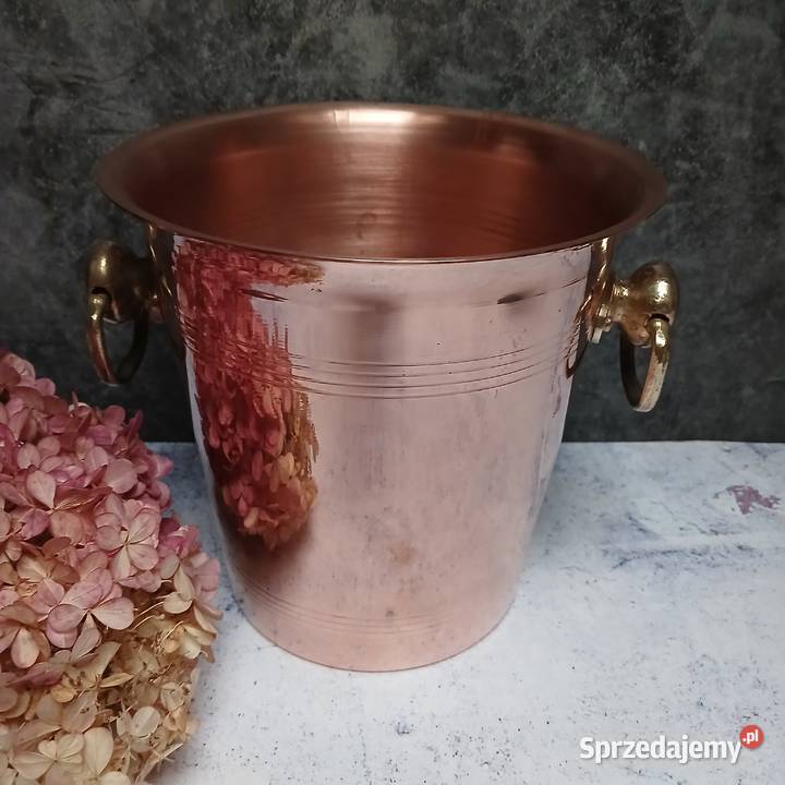 Miedziany cooler miedziany pojemnik na wino Warszawa